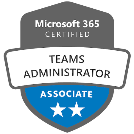 Microsoft Teams Administrator Associate badge