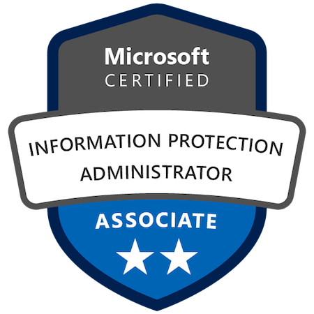 Microsoft Information Protection Administrator Associate badge