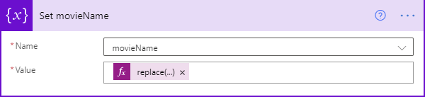 "Set variable to: replace(substring(variables(‘fileName’),0,sub(variables(‘yearStartIndex’),2)),””,”)"